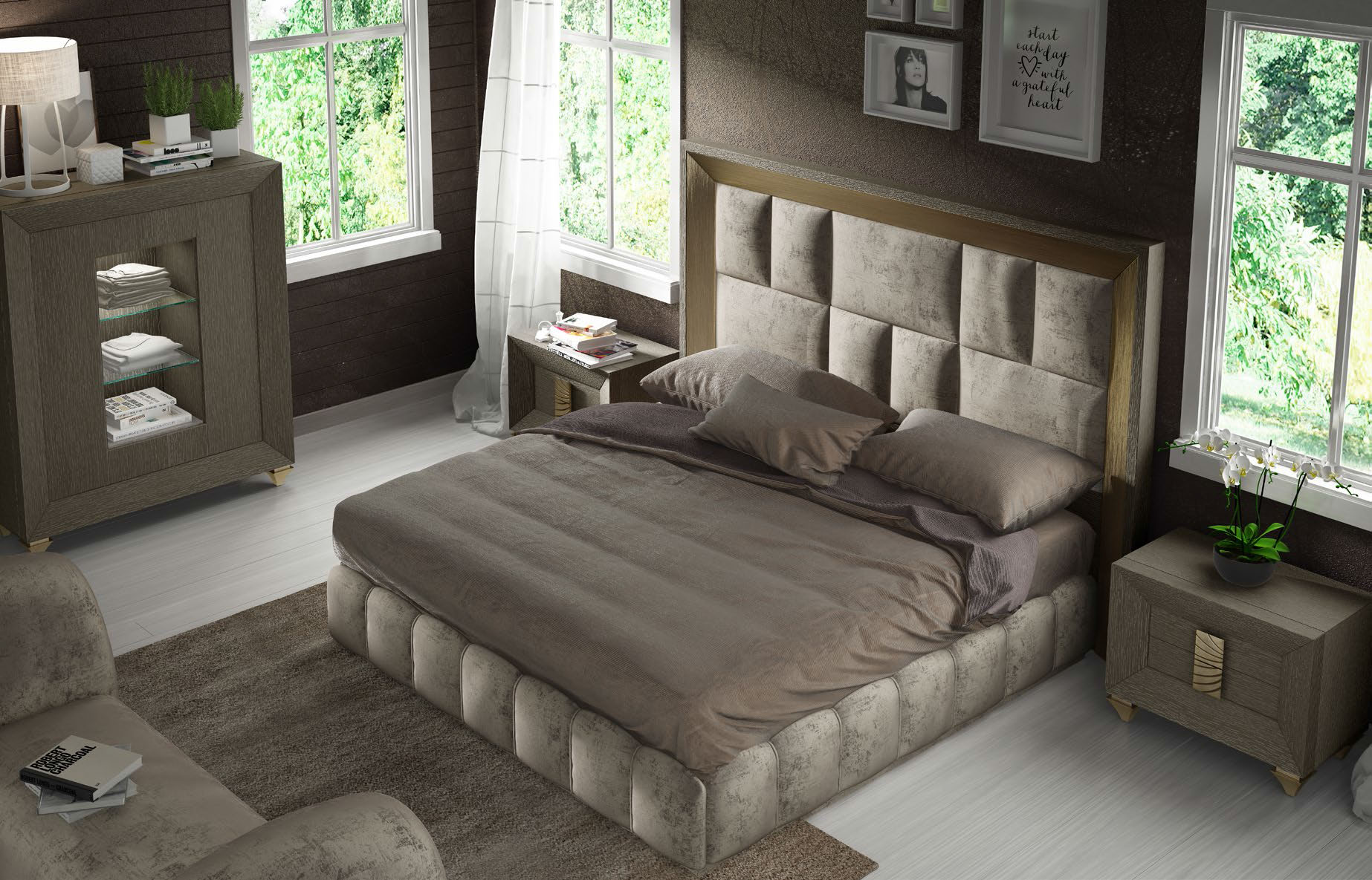 Brands Franco Furniture New BELLA Vanity Chest DOR 111