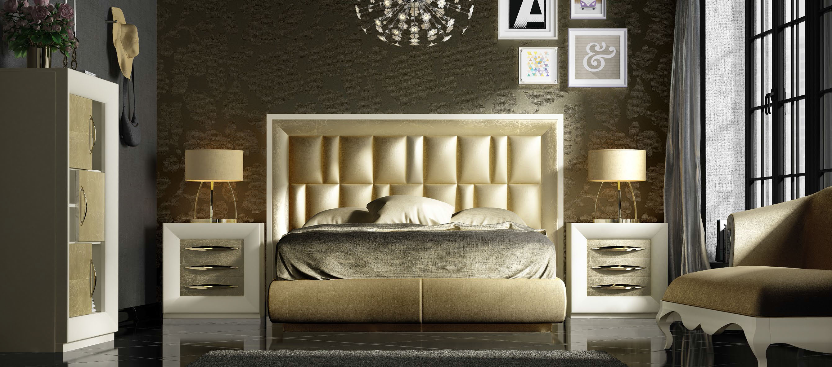 Bedroom Furniture Modern Bedrooms QS and KS DOR 118