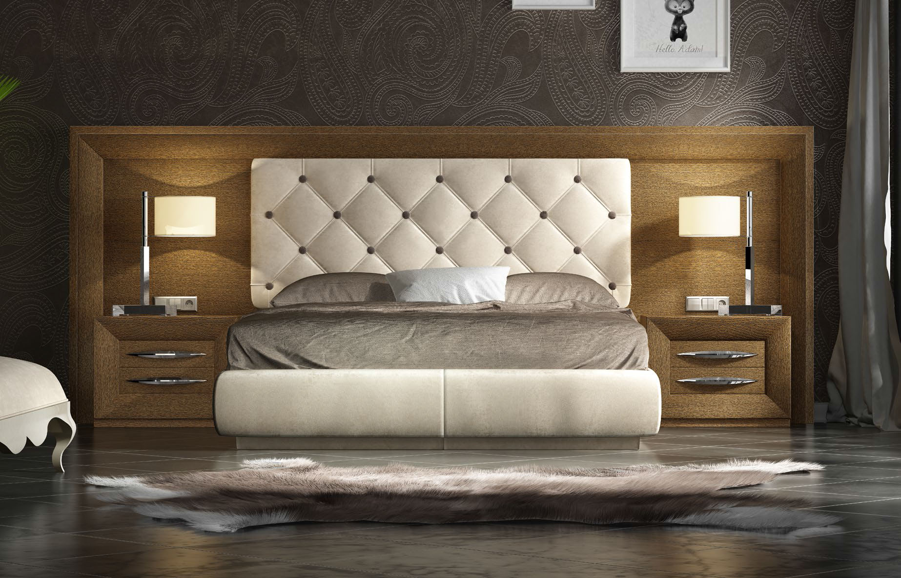 Bedroom Furniture Modern Bedrooms QS and KS DOR 120