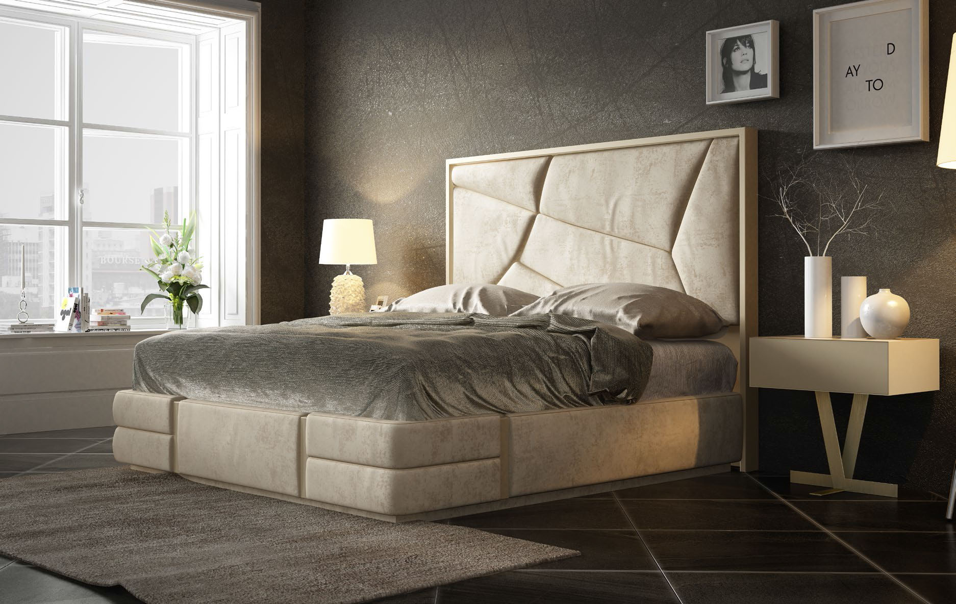Bedroom Furniture Beds with storage DOR 159