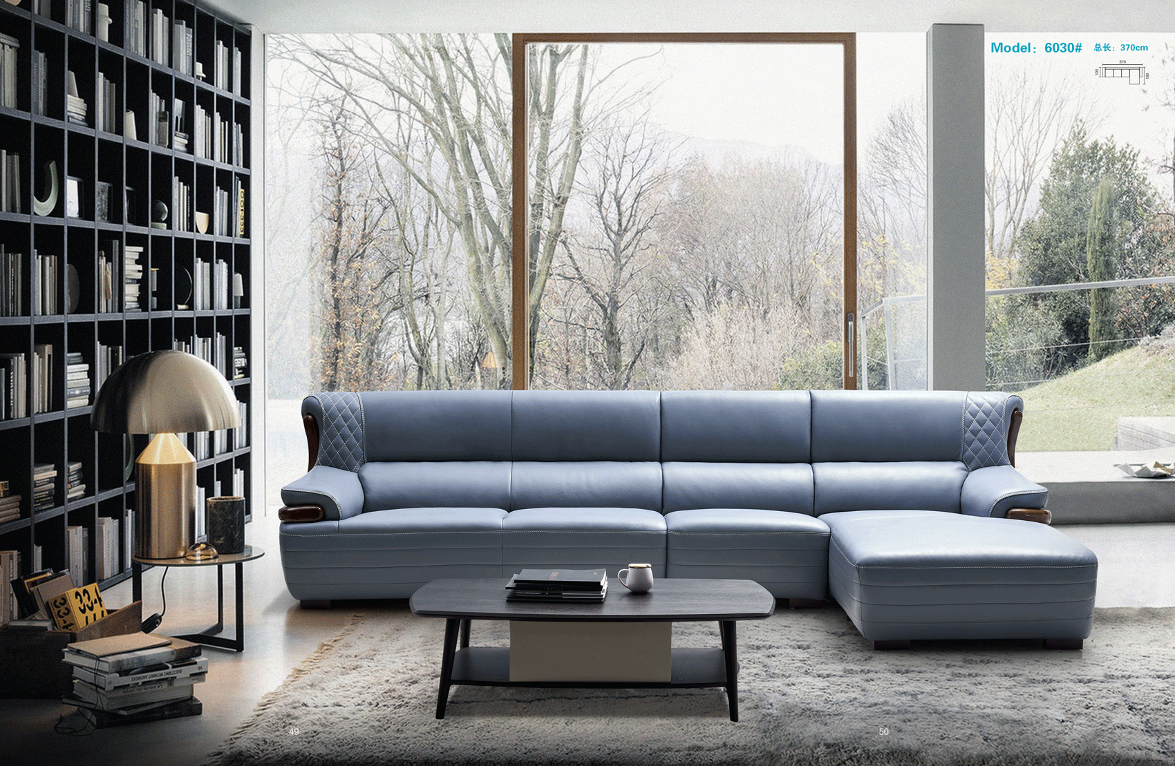 Living Room Furniture Sofas Loveseats and Chairs 6030 Sectional