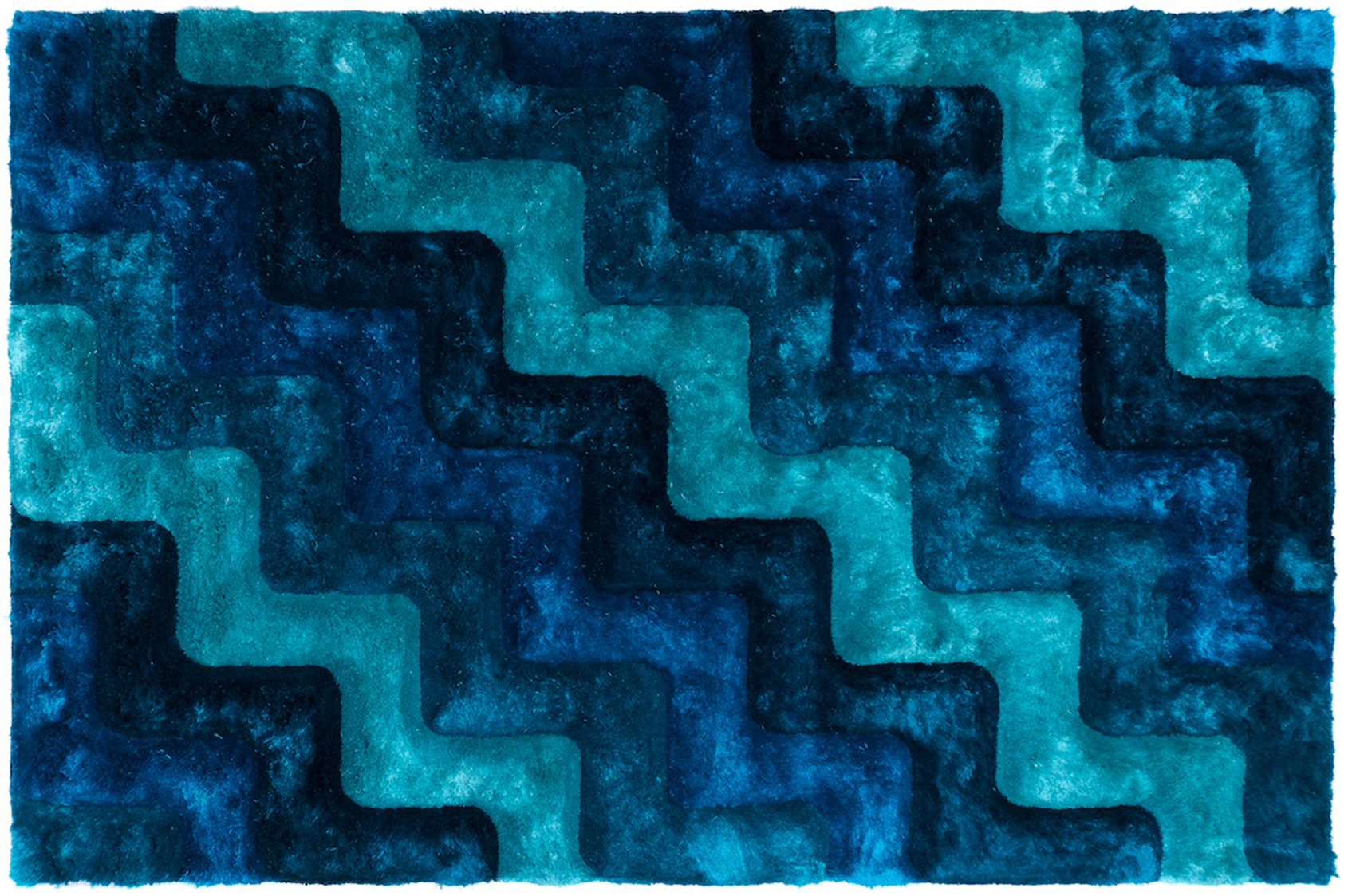 Brands CutCut Leather Collection Waves Rug