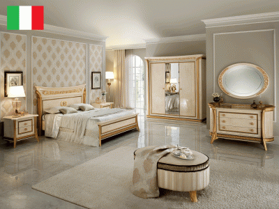 Bedroom Furniture Classic Bedrooms QS and KS Melodia Night Bedroom