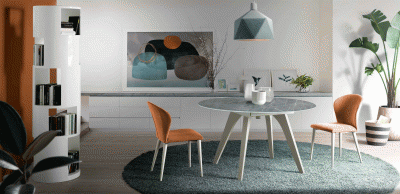 Alessia Dining Table and Micaela Chairs