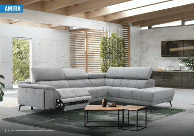 Amira Sectional w/Recliner