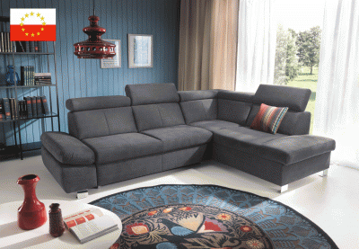 Happy Sectional w/Bed & Storage
