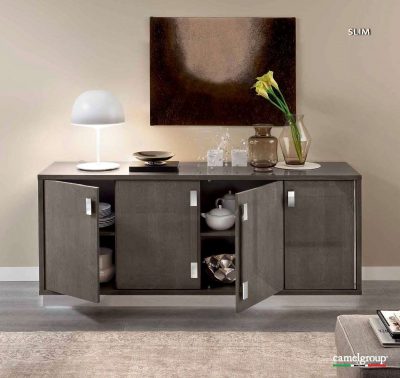 Platinum 4 Door Buffet w/Mirror