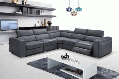 2919 Sectional w/ recliners