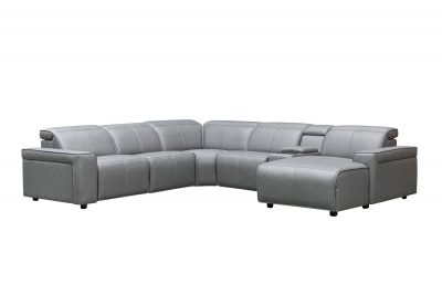 Sectionals Gino Sectional Fabric w/power recliner