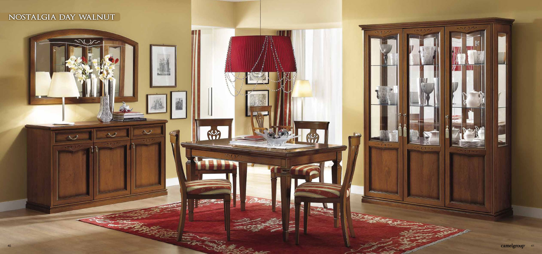 Dining Room Furniture Modern Dining Room Sets Nostalgia Day Walnut