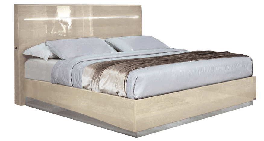 Brands Camel Modum Collection, Italy Platinum LEGNO Bed IVORY BETULLIA SABBIA