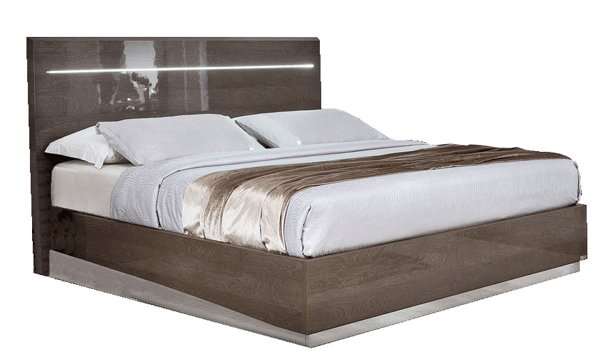 Brands Camel Modum Collection, Italy Platinum LEGNO Bed SILVER BIRCH