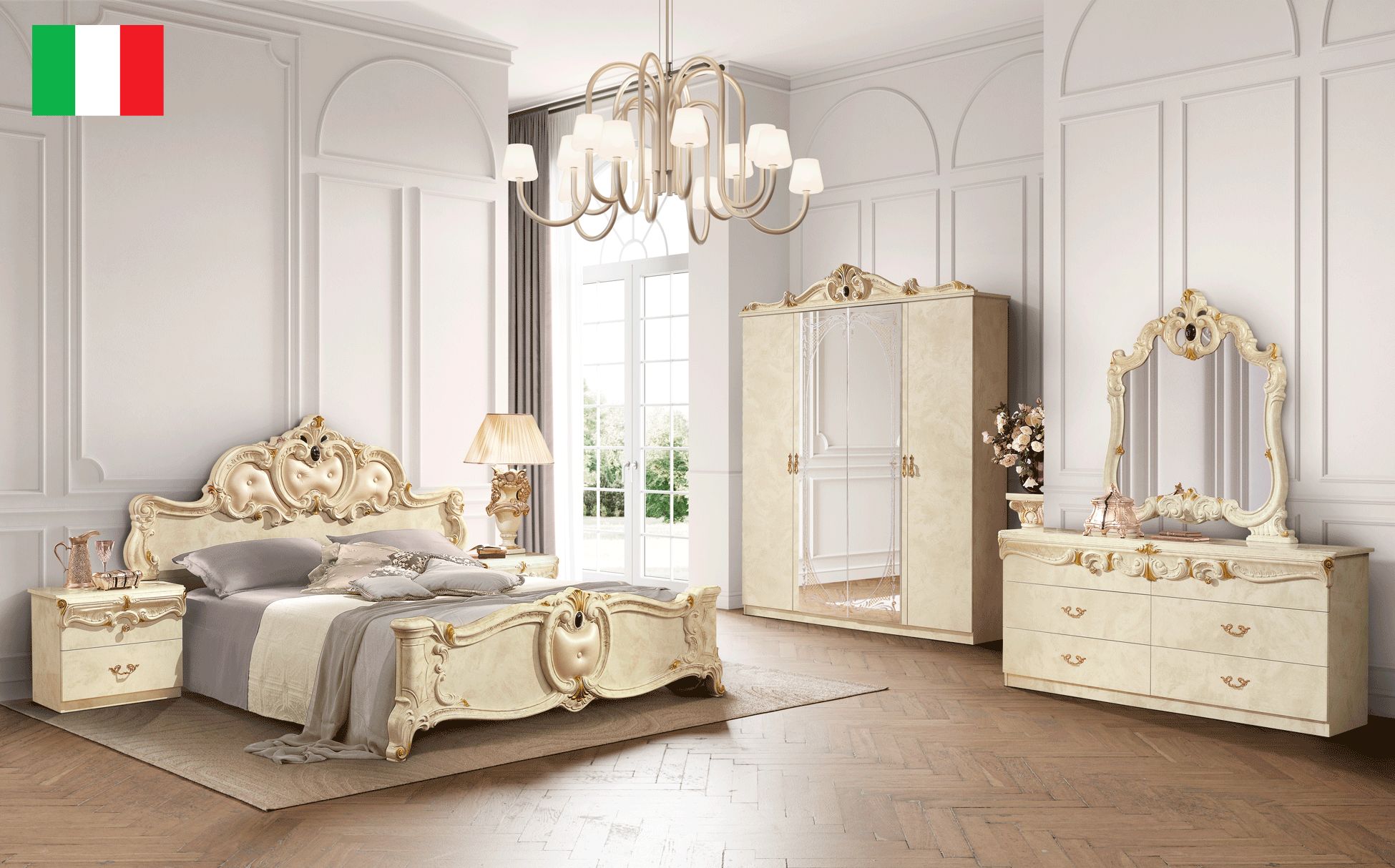 Dining Room Furniture Modern Dining Room Sets Barocco Ivory Bedroom