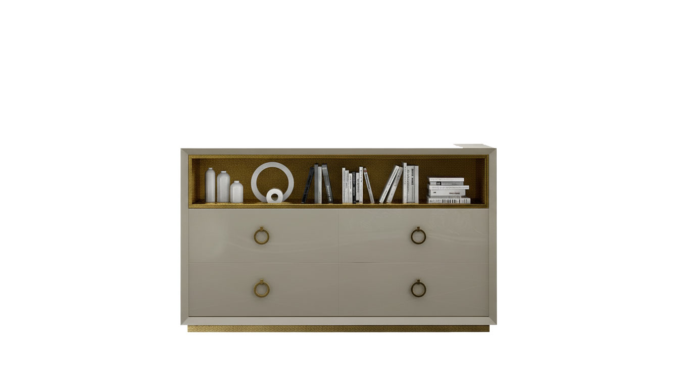 Clearance Bedroom Velvet Double Dresser