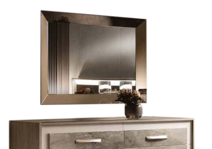 Bedroom Furniture Classic Bedrooms QS and KS Arredoambra mirror for dresser/ 2Door buffet