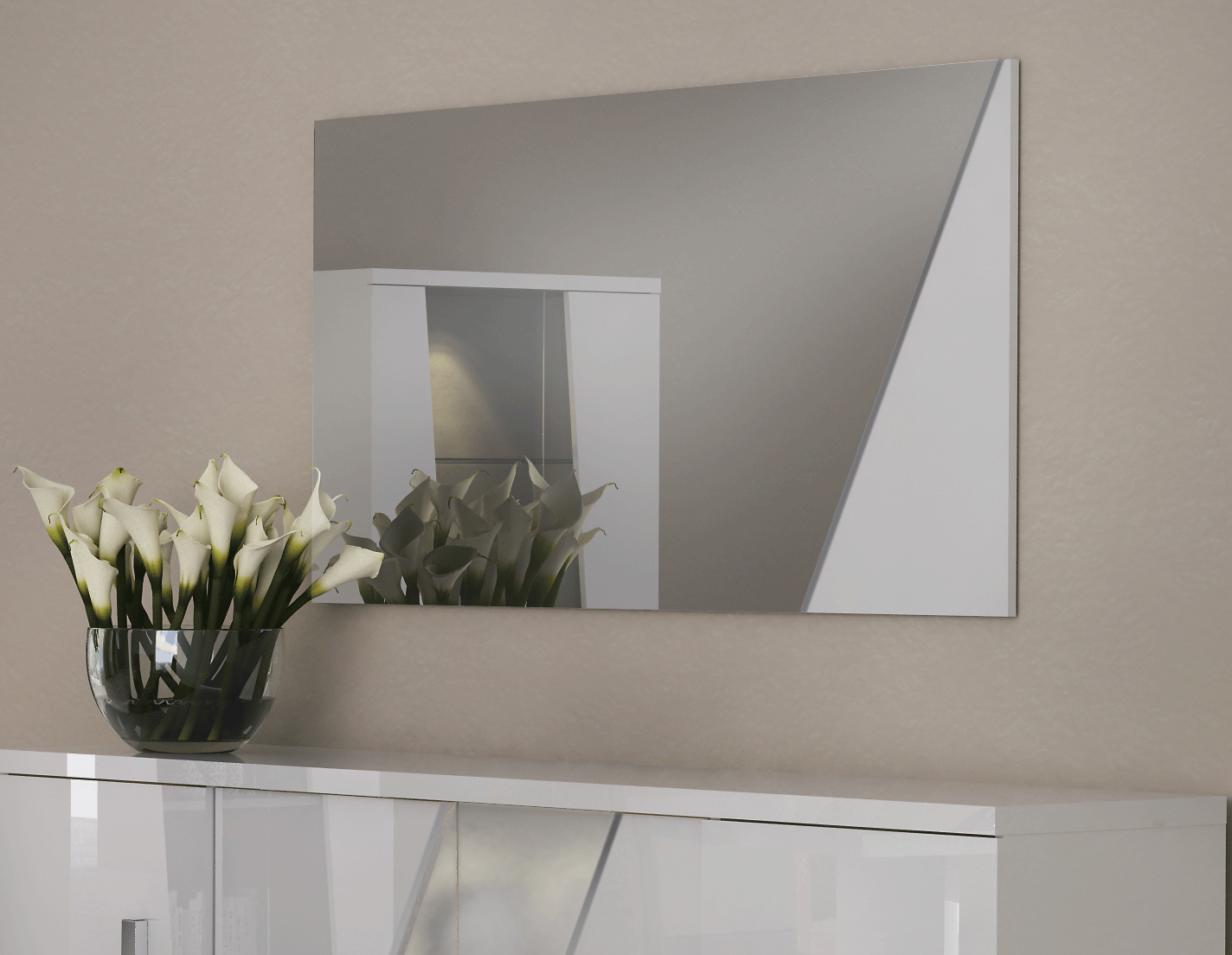 Brands Status Modern Collections, Italy Lisa mirror for buffet
