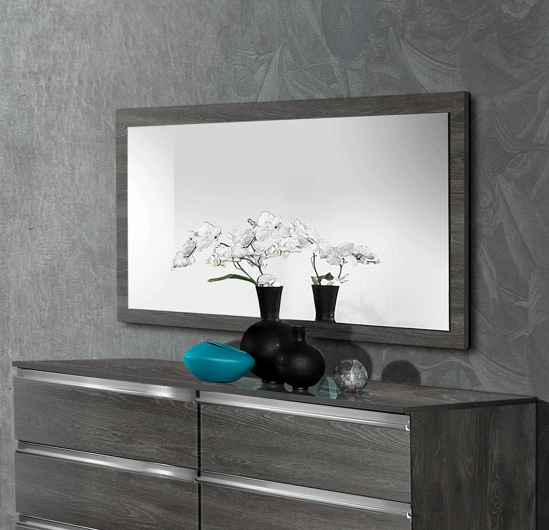 Brands MCS Modern Bedrooms Oxford mirror for dresser