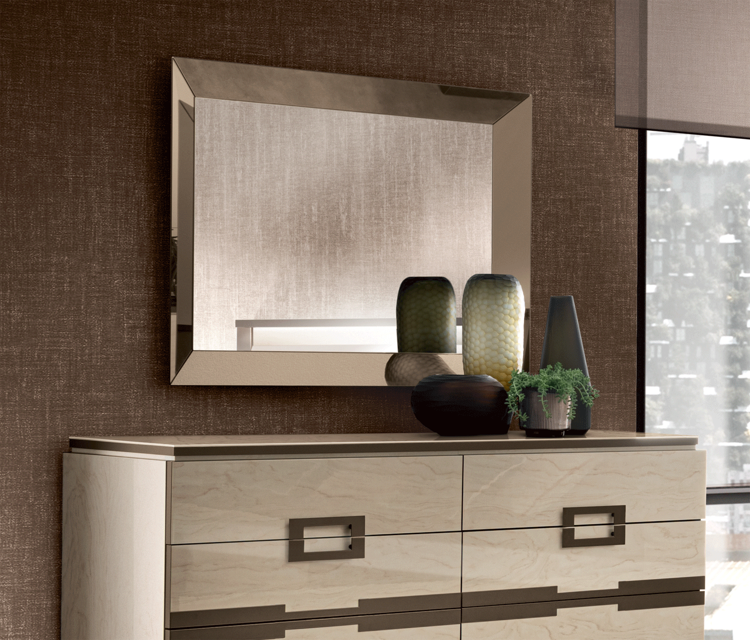 Brands Arredoclassic Dining Room, Italy Poesia mirror for Dressers