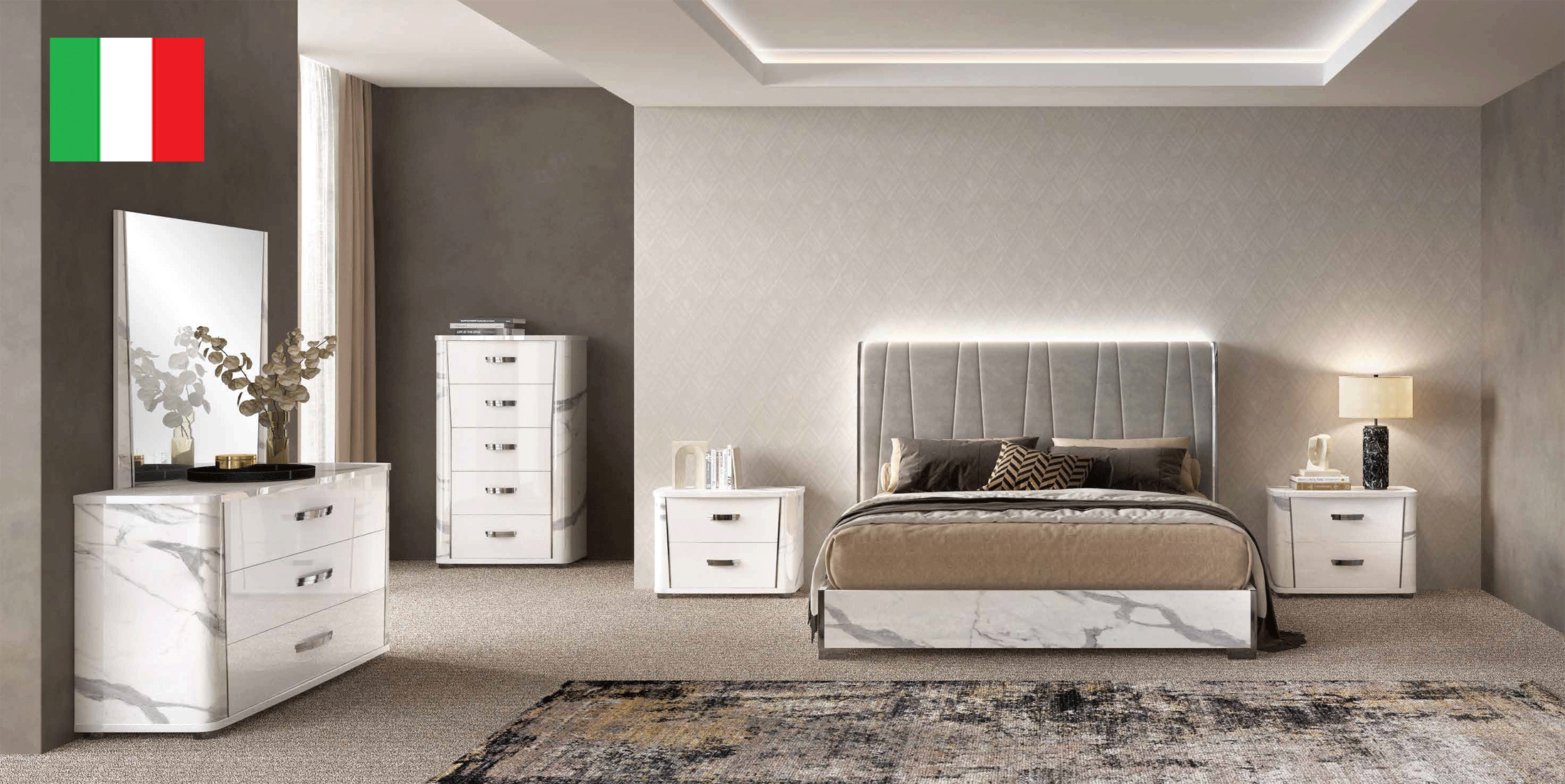 Brands Status Modern Collections, Italy Anna Status Bedroom