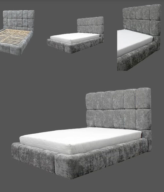 Bedroom Furniture Modern Bedrooms QS and KS Austin Bed