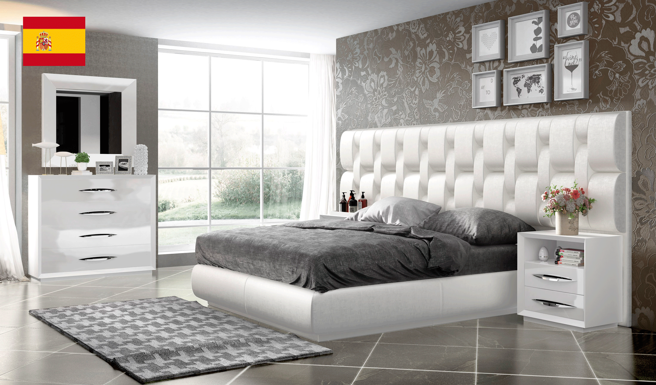 Brands Franco ENZO Bedrooms, Spain Emporio White Bedroom