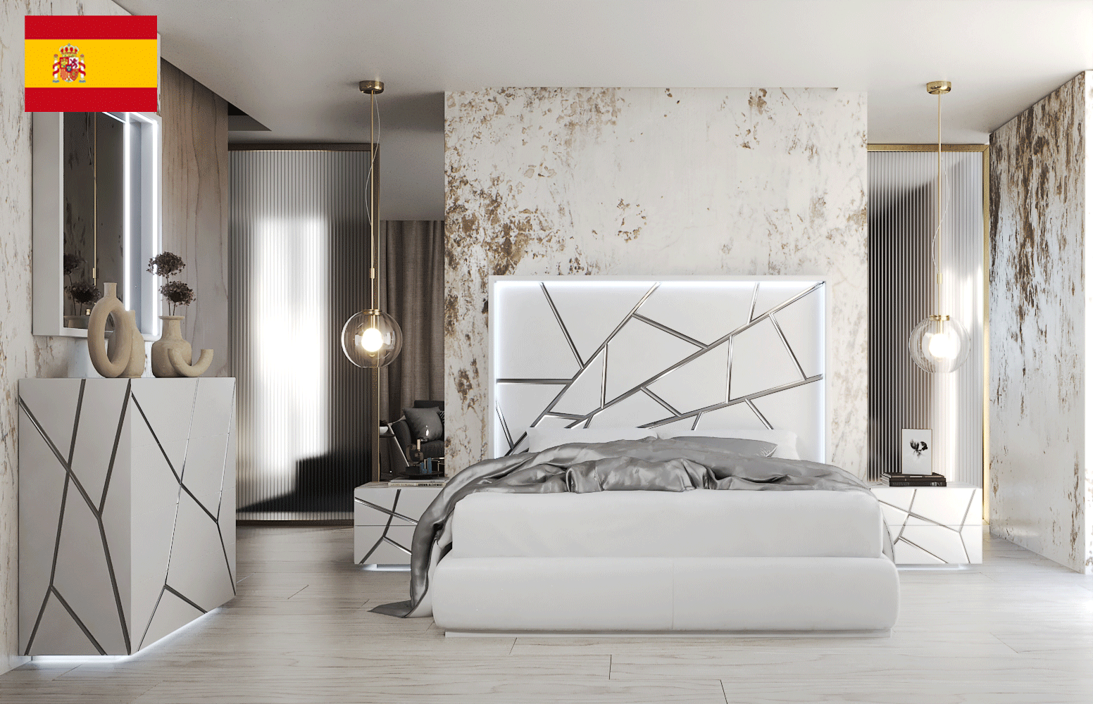 Brands Franco Furniture Avanty Bedrooms, Spain Gio Bedroom