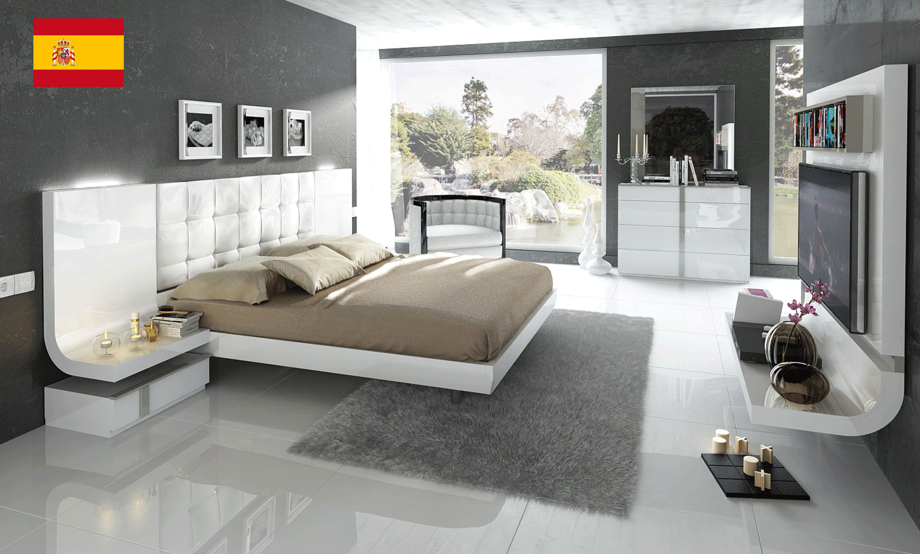 Brands Garcia Sabate, Modern Bedroom Spain Granada Bedroom