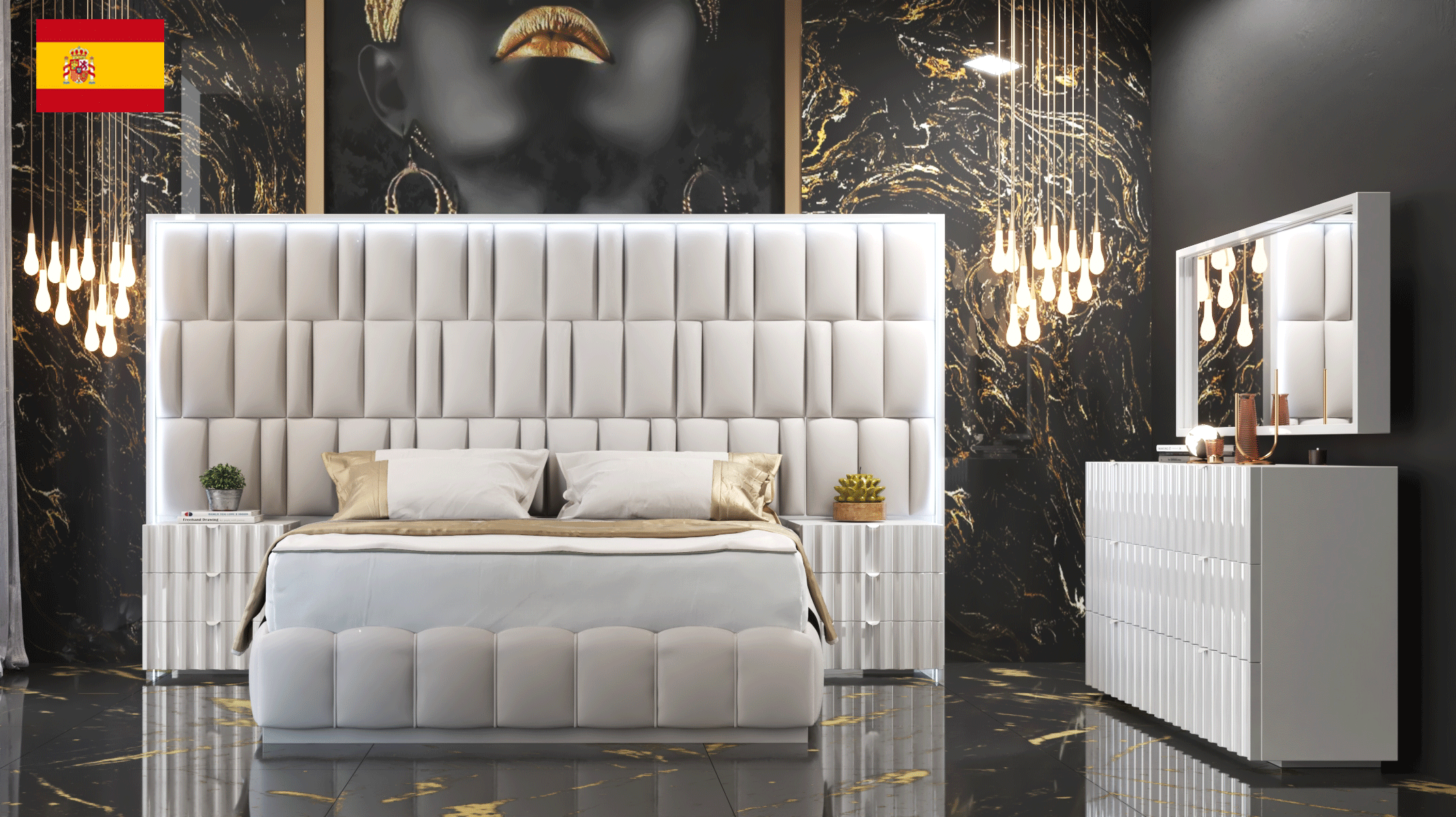 Brands Franco Gold Orion Bedroom