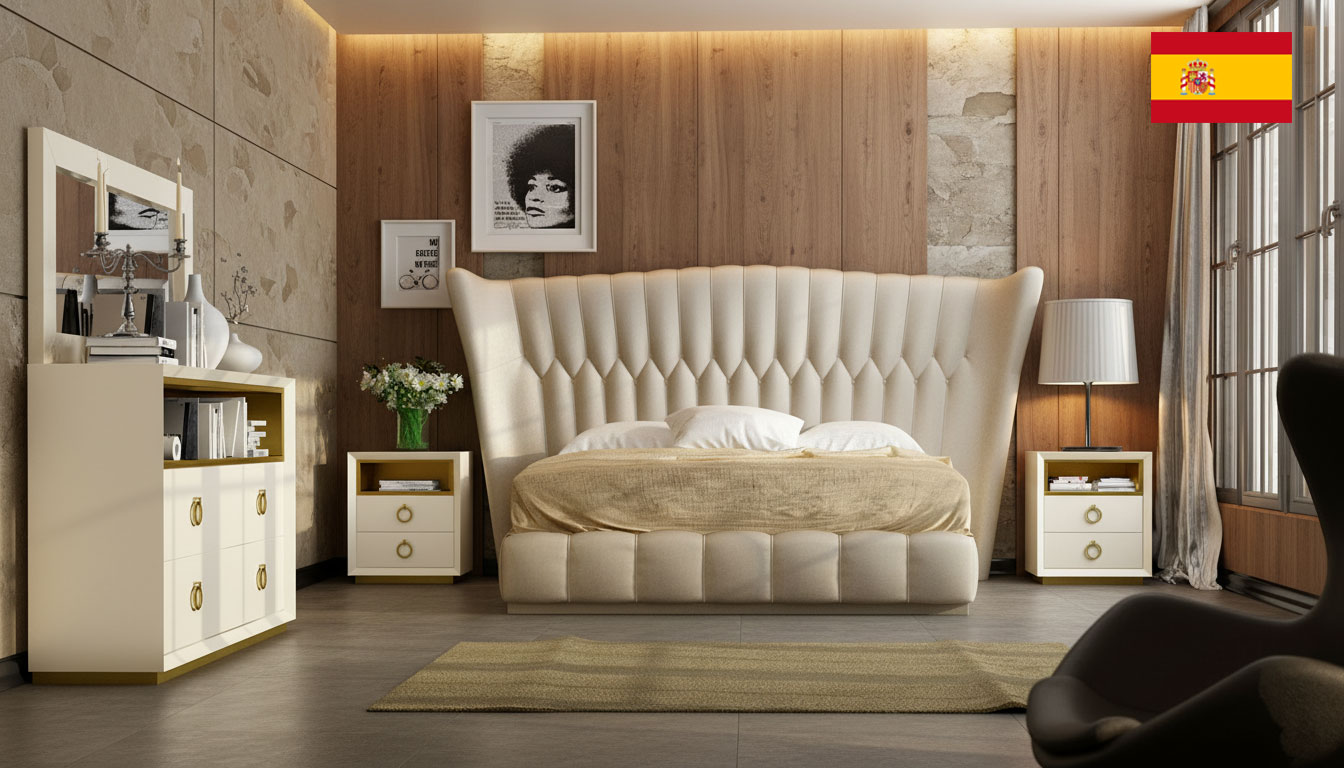 Bedroom Furniture Modern Bedrooms QS and KS Velvet Bedroom
