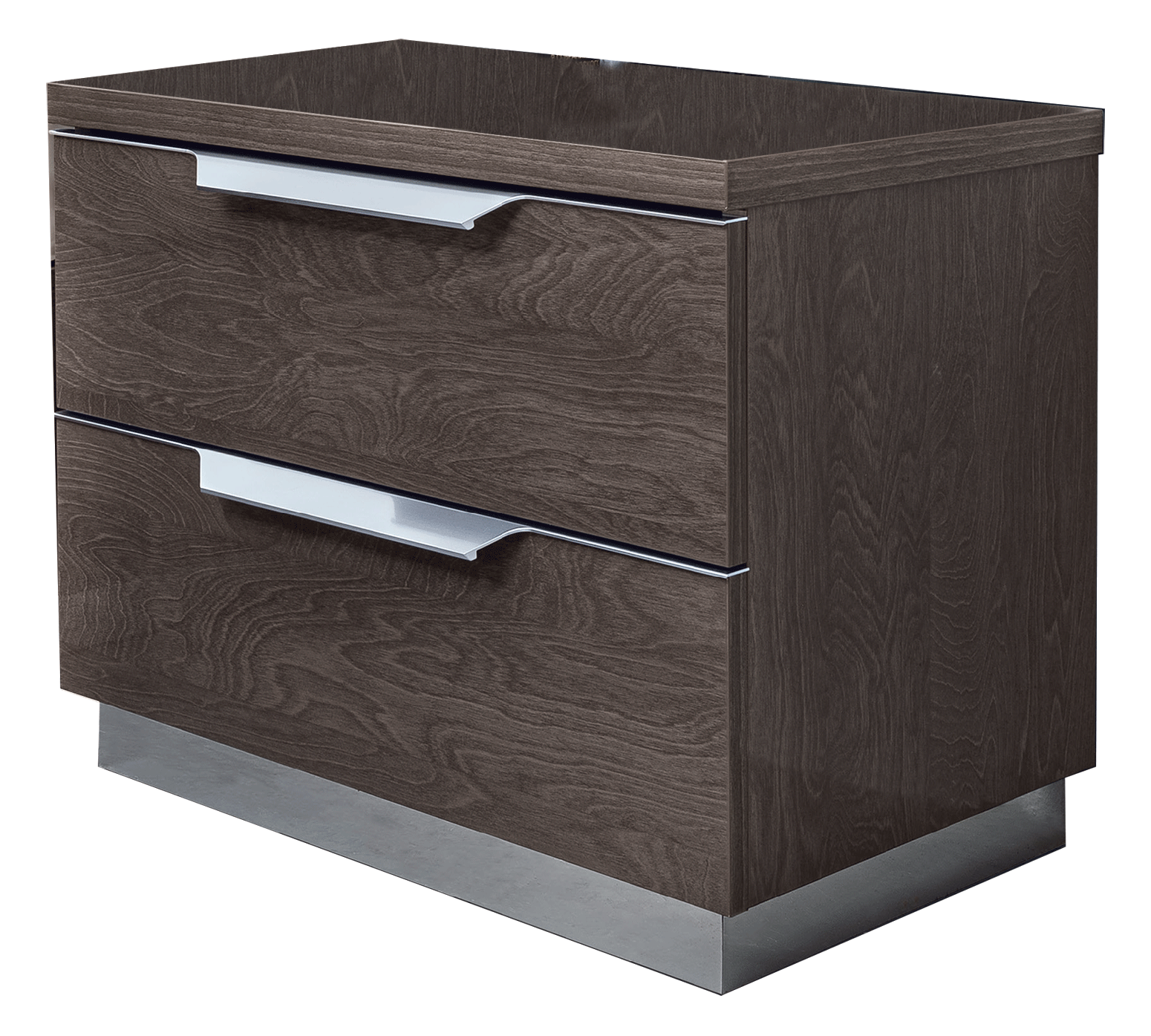 Clearance Bedroom Kroma SILVER Nightstand
