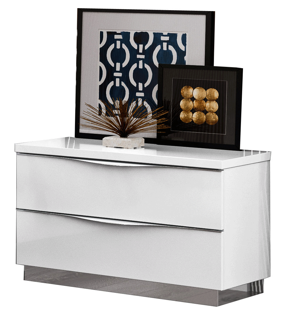 Brands Camel Modum Collection, Italy Onda White MAXI Nightstand