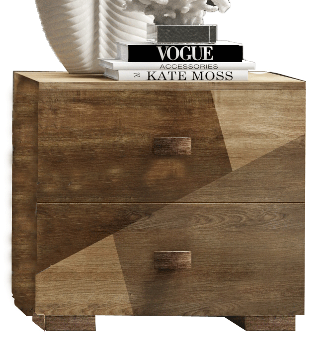 Bedroom Furniture Modern Bedrooms QS and KS Picasso Nightstand