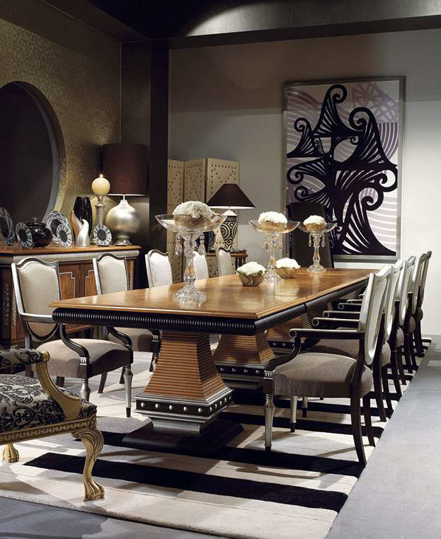 Dining Room Furniture Classic Dining Room Sets Deco Dining room Set- SOLD AS A SET