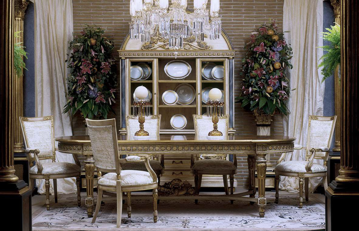 Brands Alexandra Heritage Timeless Luxury Doris Dining room CHAIRS Set- SOLD AS A SET