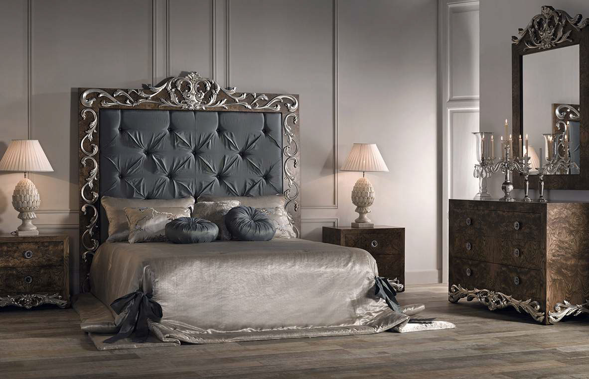 Bedroom Furniture Classic Bedrooms QS and KS Leonid Bedroom Set- SOLD AS A SET