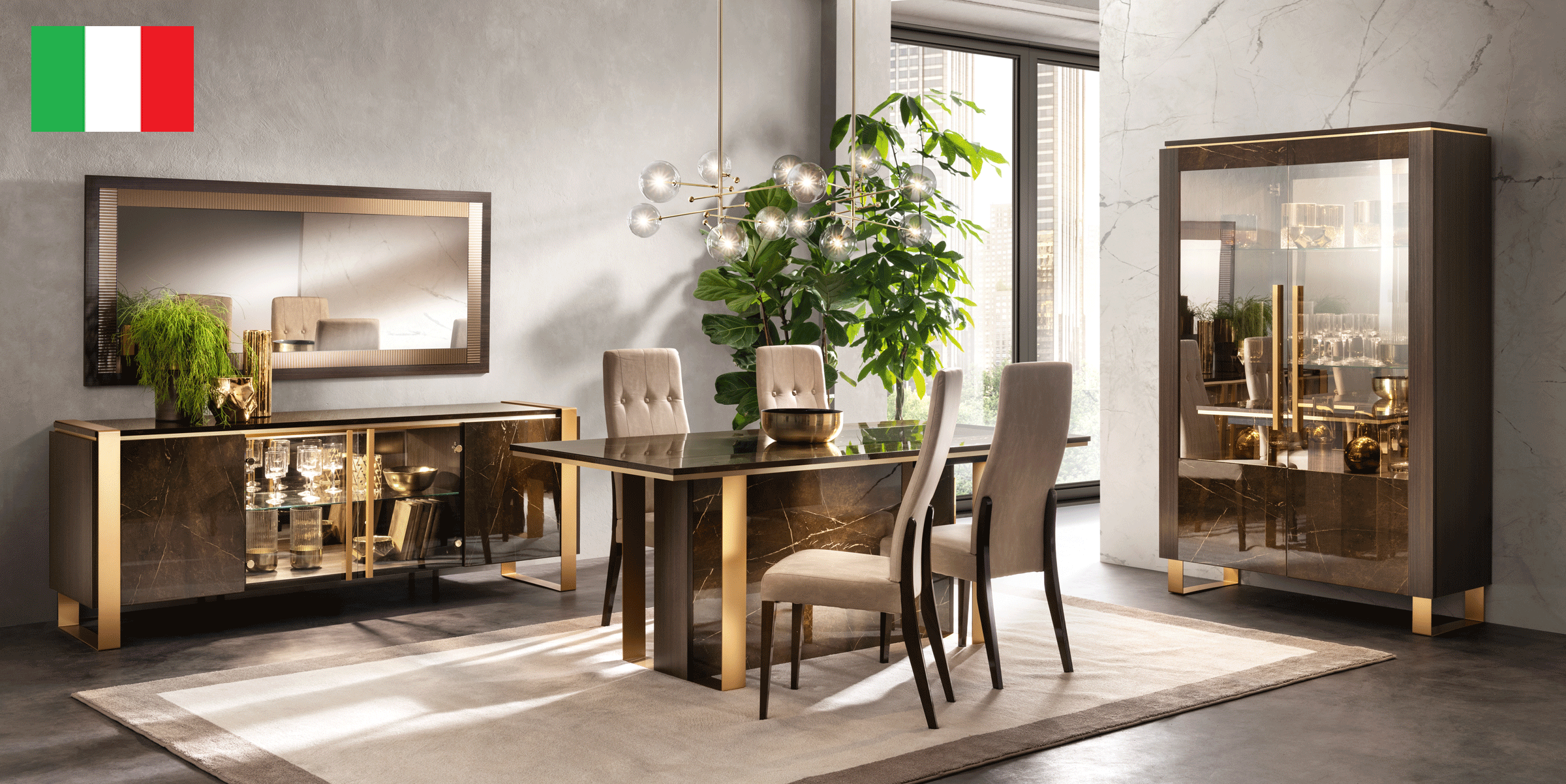 Dining Room Furniture China Cabinets and Buffets Essenza Dining by Arredoclassic, Italy