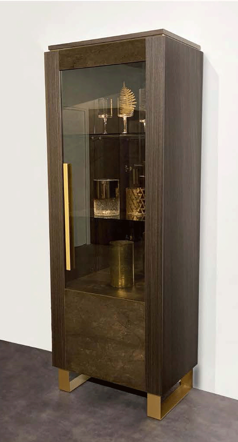 Wallunits Hallway Console tables and Mirrors Essenza 1 Door Vitrine