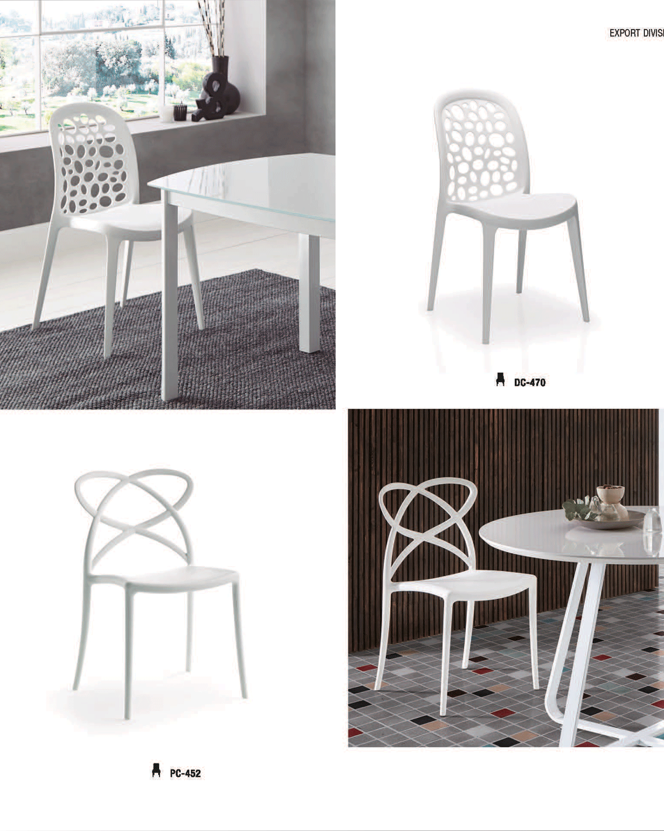 Brands Dupen Living, Coffee & End tables, Spain DC-470, PC-452 Chair