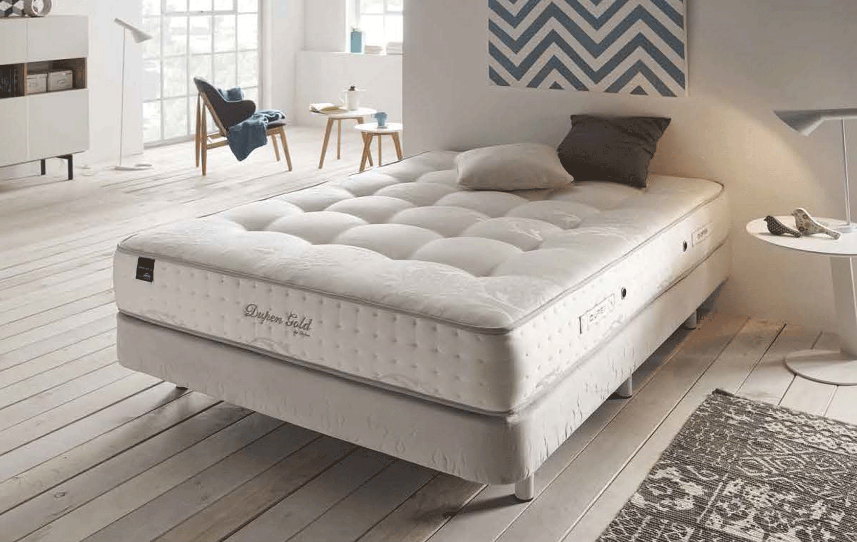 Bedroom Furniture Beds with storage MATTRESSES DUPEN GOLD