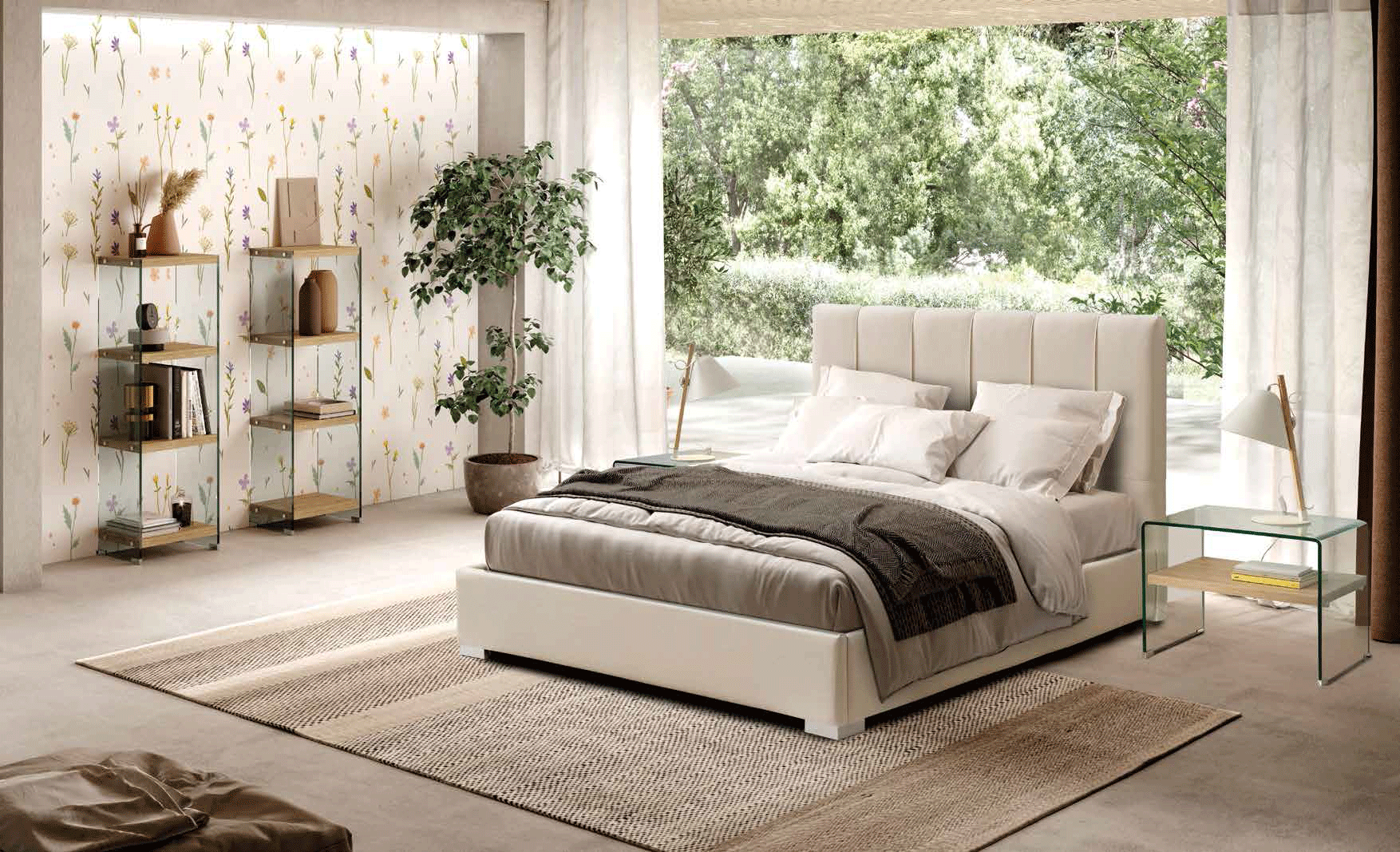 Bedroom Furniture Mattresses, Wooden Frames 402 Indira, M-130 & SH-20