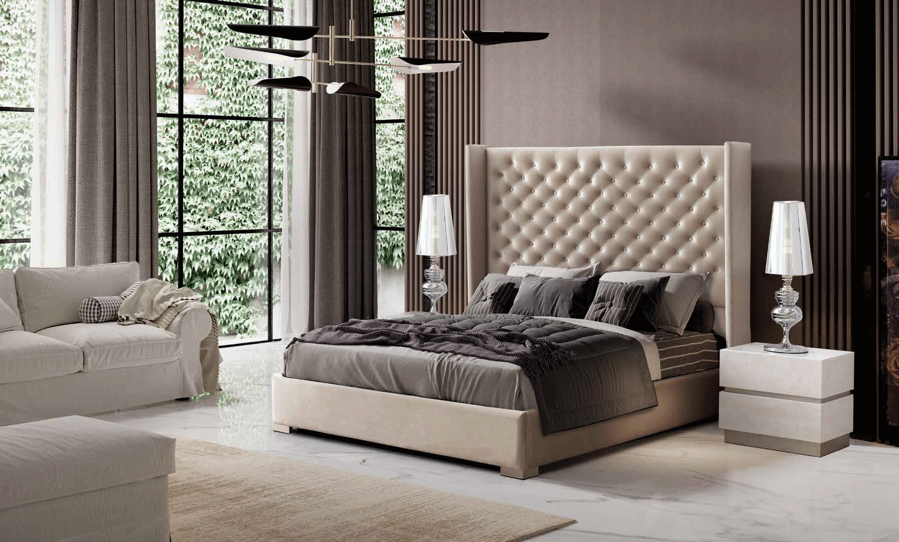 Clearance Bedroom 866 Frida Bed, M-151, LT-3130L-C1C