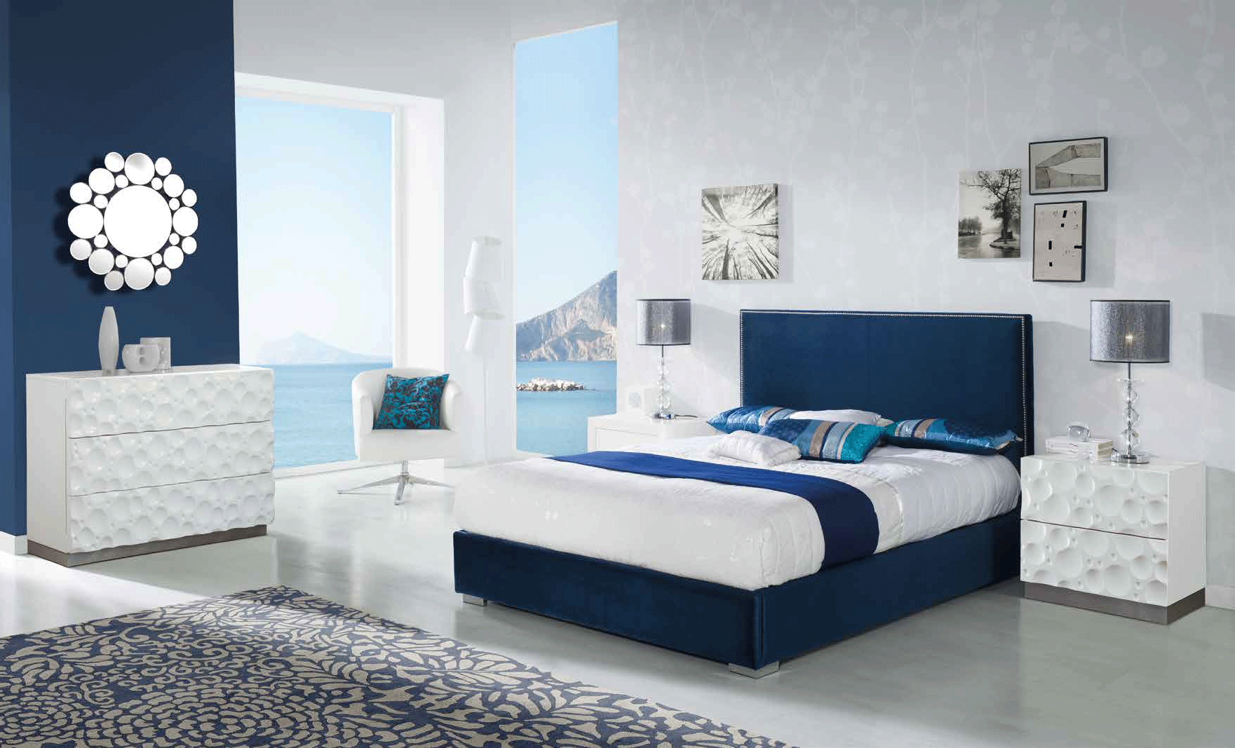 Bedroom Furniture Beds with storage 872 Cristina, M 150, C150, E 110, LT-2271-C1K