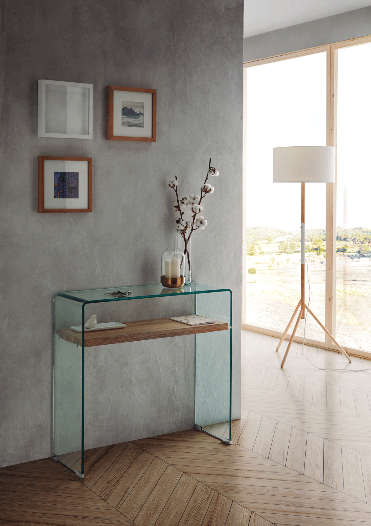 Wallunits Hallway Console tables and Mirrors CON-01, E-111, CON-11, E-116, CON-03, E-110