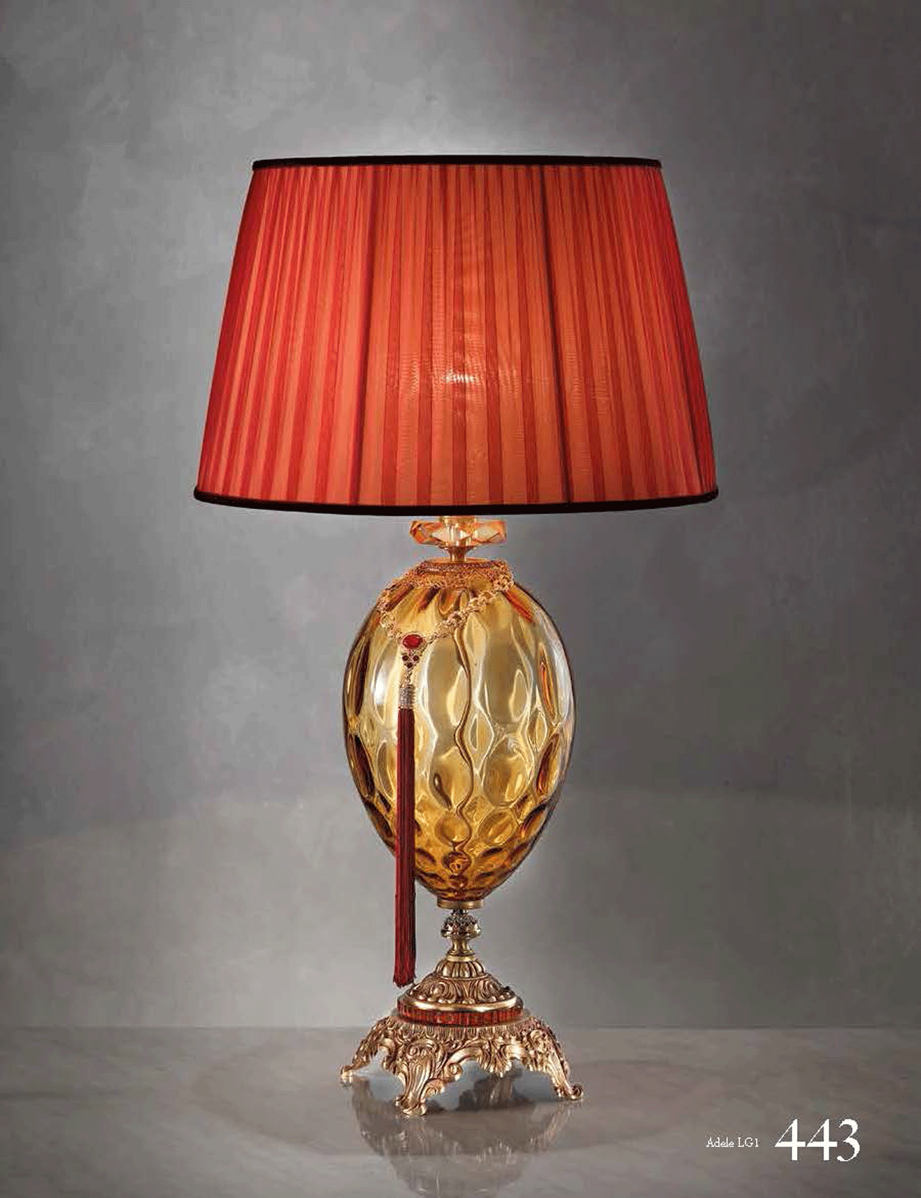 Brands Euroluce Cascade Collection Adele Table Lamp