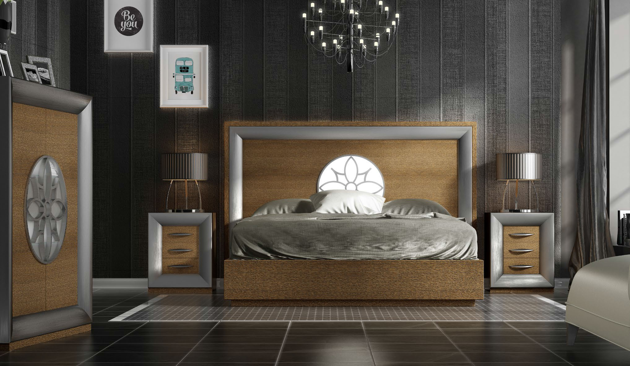 Bedroom Furniture Modern Bedrooms QS and KS DOR 113