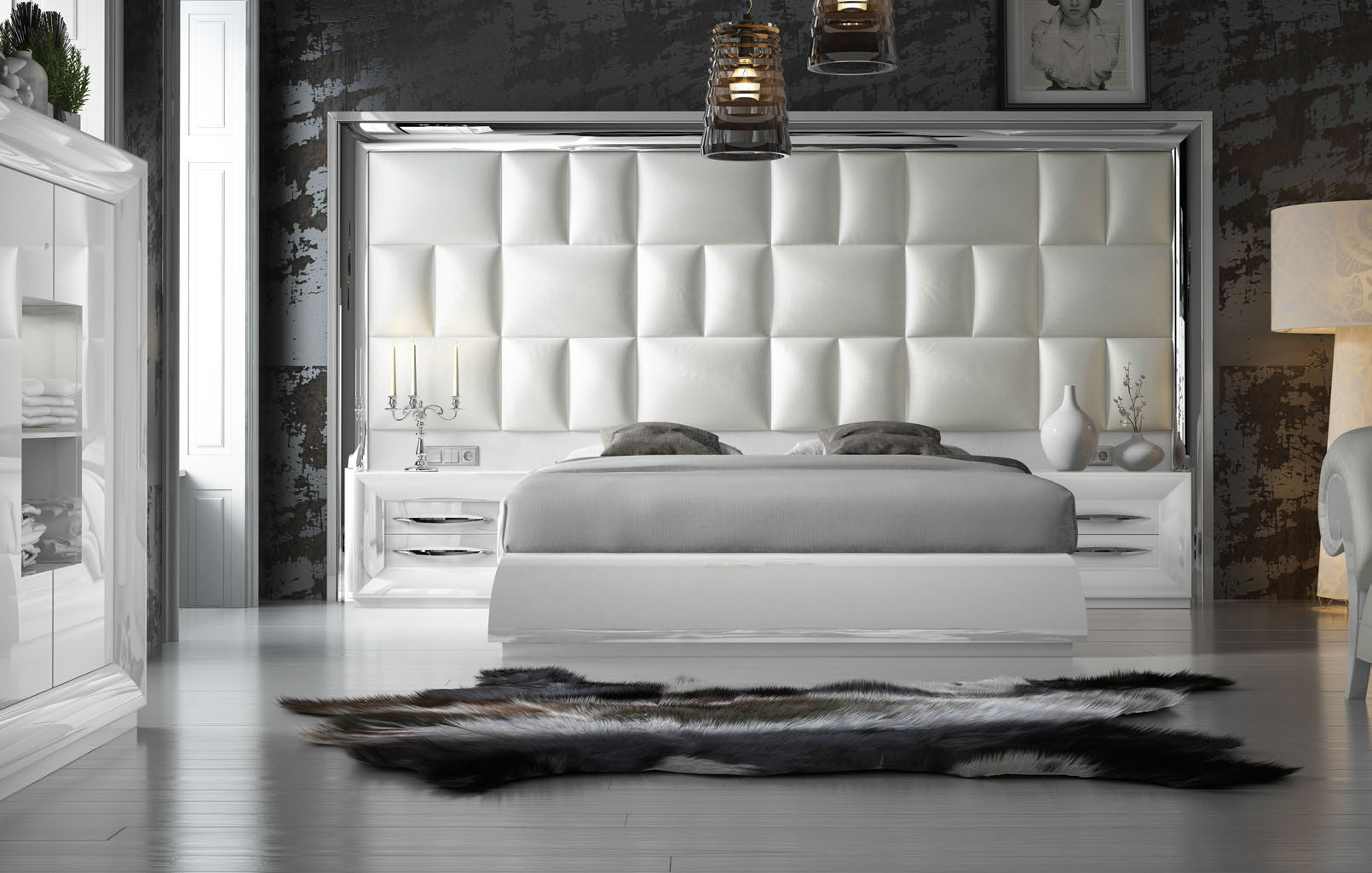 Bedroom Furniture Modern Bedrooms QS and KS DOR 122