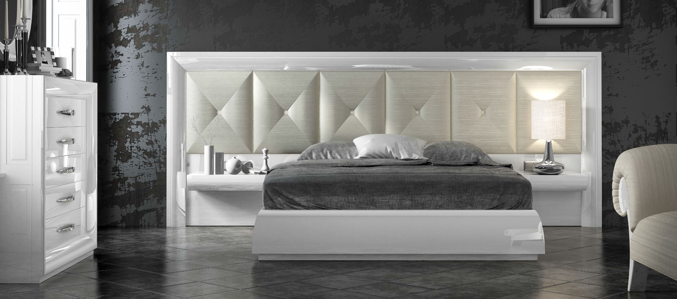 Bedroom Furniture Modern Bedrooms QS and KS DOR 134