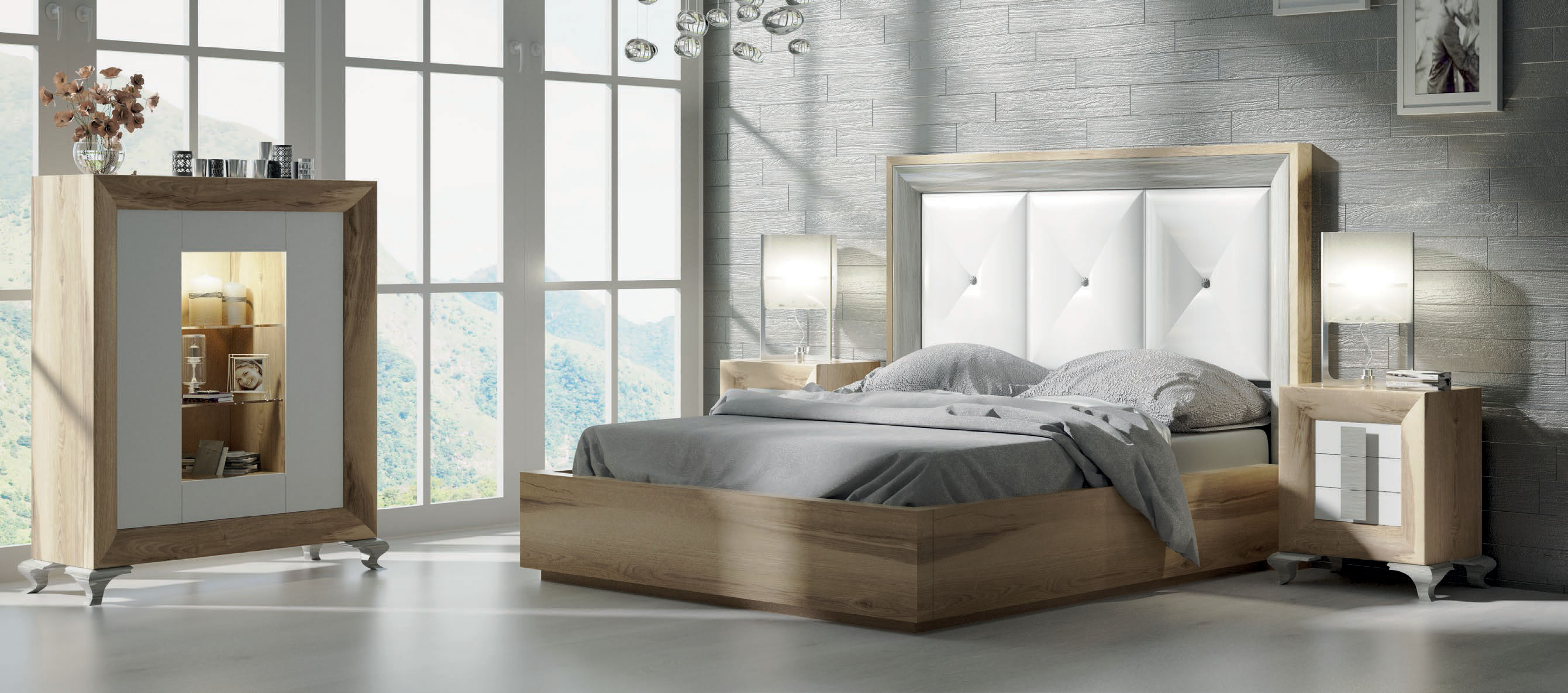 Bedroom Furniture Modern Bedrooms QS and KS DOR 146