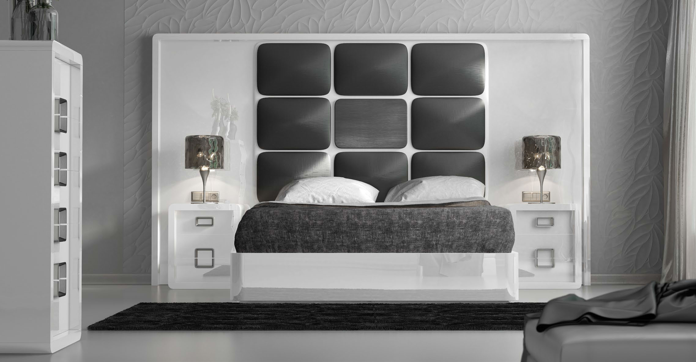 Bedroom Furniture Modern Bedrooms QS and KS DOR 176