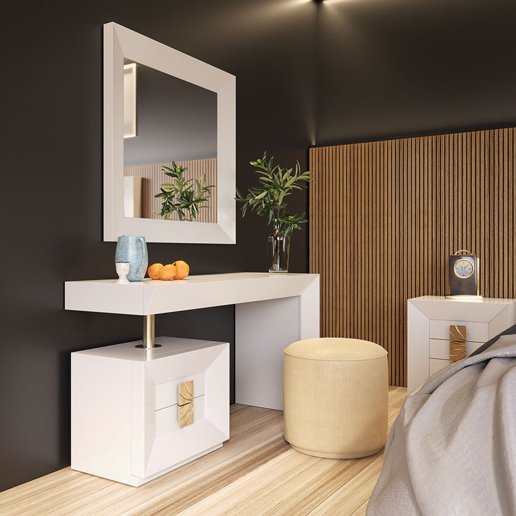 Bedroom Furniture Beds with storage NB15 Vanity Dresser